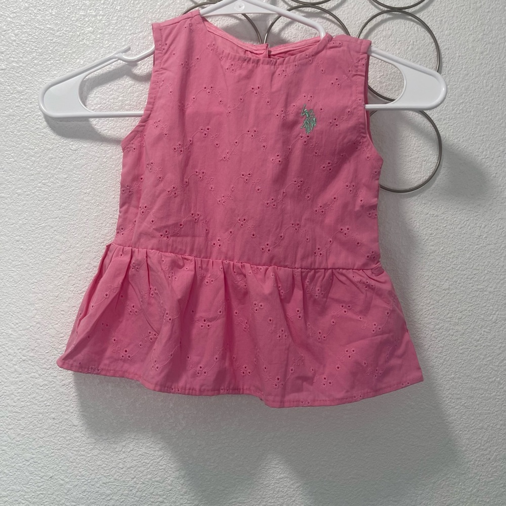 U.S. Polo Ass. 3T Pink Top